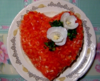 Салат «Валентинка»